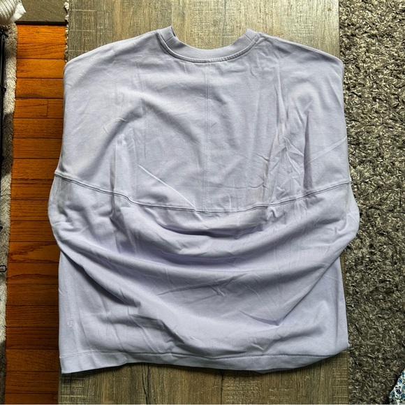 Lululemon Cotton Jersey Oversized Stitch-Detail T-Shirt - Picture 4 of 6